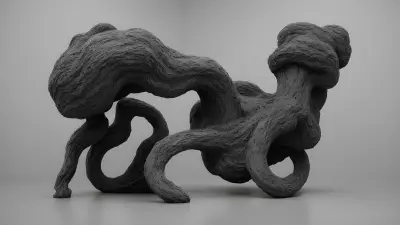 Echoing Absence The Charcoal Sculpture
