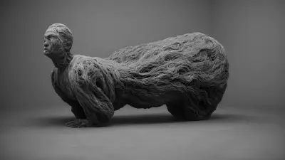 Echoing Absence The Charcoal Sculpture