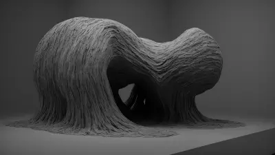 Echoing Absence The Charcoal Sculpture