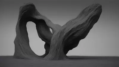 Echoing Absence The Charcoal Sculpture