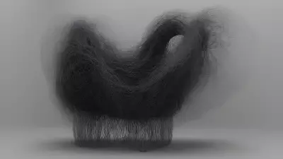 Echoing Absence The Charcoal Sculpture