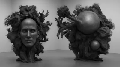 Echoing Absence The Charcoal Sculpture