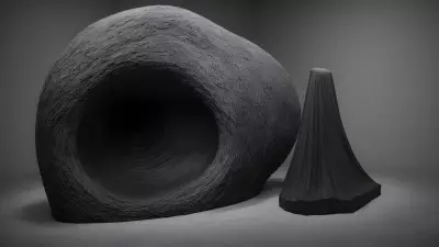 Echoing Absence The Charcoal Sculpture