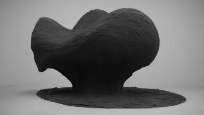 Echoing Absence The Charcoal Sculpture