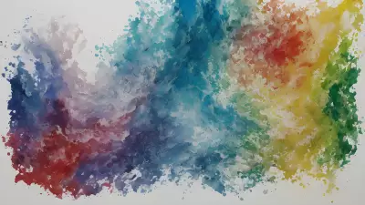 Modern Devices in Colorful Layers Exploring Postmodern Art through Watercolor