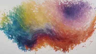 Modern Devices in Colorful Layers Exploring Postmodern Art through Watercolor