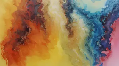 Modern Devices in Colorful Layers Exploring Postmodern Art through Watercolor
