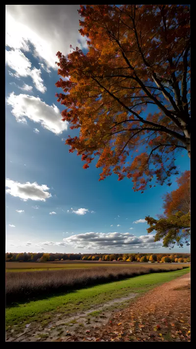 The Silent Beauty of Autumn A Perspective Through Nan Goldin's Lens