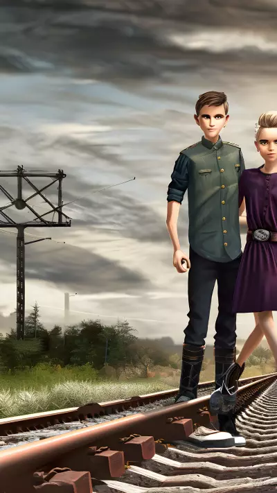 Siblings on the Tracks