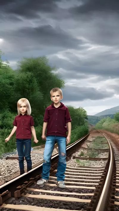Siblings on the Tracks
