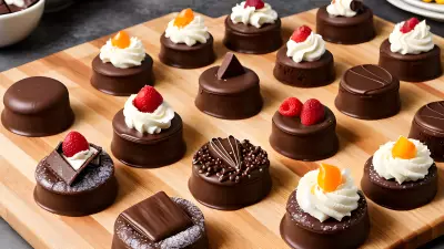 Indulge in Decadent Dessert Delights Beautiful Ideas for Cutting Board Photography