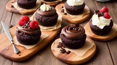 Indulge in Decadent Dessert Delights Beautiful Ideas for Cutting Board Photography