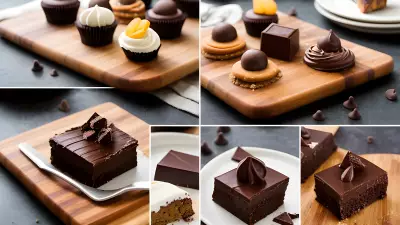 Indulge in Decadent Dessert Delights Beautiful Ideas for Cutting Board Photography