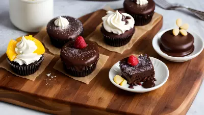 Indulge in Decadent Dessert Delights Beautiful Ideas for Cutting Board Photography