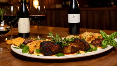Tempting Wines and Culinary Delights at the Winery Tasting Room