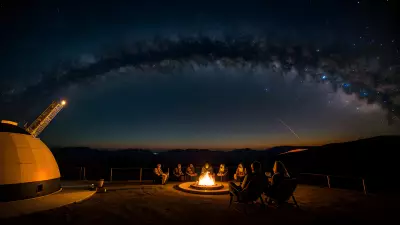 Stargazing at the Belonging Observatory