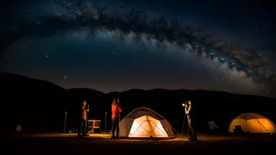 Stargazing at the Belonging Observatory