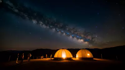 Stargazing at the Belonging Observatory