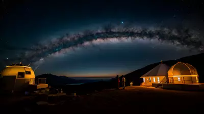 Stargazing at the Belonging Observatory