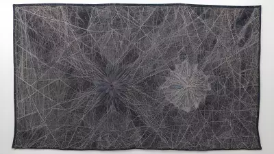 Futuristic Star Computer an Exploration in Textile Design