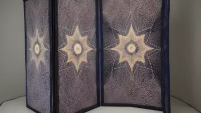 Futuristic Star Computer an Exploration in Textile Design