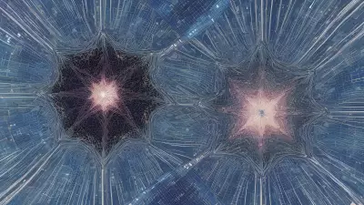 Futuristic Star Computer an Exploration in Textile Design