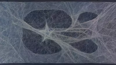Futuristic Star Computer an Exploration in Textile Design