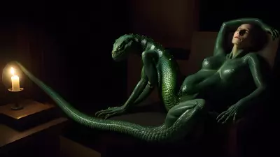 The Night Reptile a Character Design inspired by Augustine, Louise Bourgeois's Mother