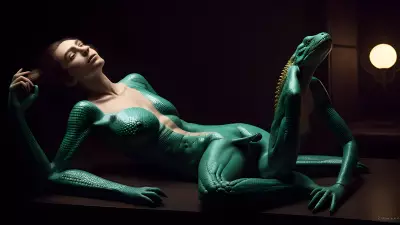 The Night Reptile a Character Design inspired by Augustine, Louise Bourgeois's Mother