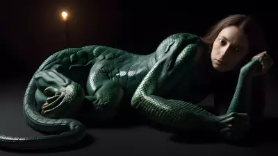 The Night Reptile a Character Design inspired by Augustine, Louise Bourgeois's Mother