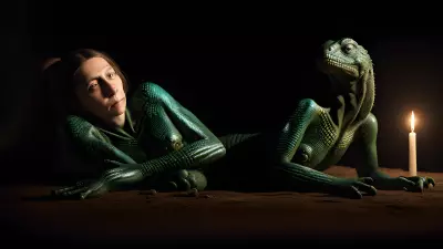 The Night Reptile a Character Design inspired by Augustine, Louise Bourgeois's Mother