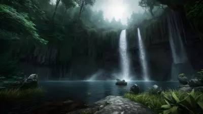 Whispers in the Enchanted Waterfall Enter the Oracle's Realm