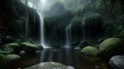 Whispers in the Enchanted Waterfall Enter the Oracle's Realm