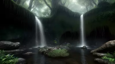 Whispers in the Enchanted Waterfall Enter the Oracle's Realm