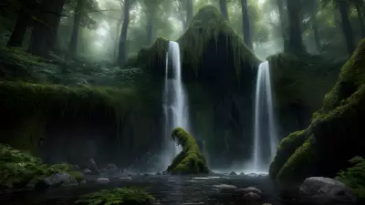 Whispers in the Enchanted Waterfall Enter the Oracle's Realm