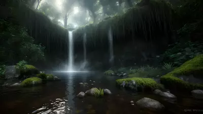 Whispers in the Enchanted Waterfall Enter the Oracle's Realm