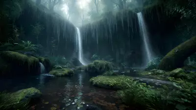 Whispers in the Enchanted Waterfall Enter the Oracle's Realm