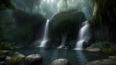 Whispers in the Enchanted Waterfall Enter the Oracle's Realm