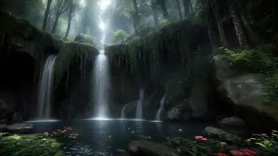 Whispers in the Enchanted Waterfall Enter the Oracle's Realm