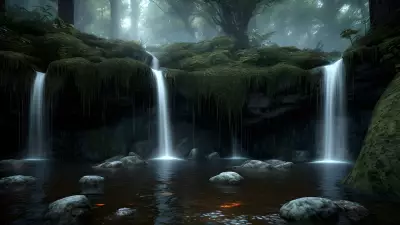 Whispers in the Enchanted Waterfall Enter the Oracle's Realm