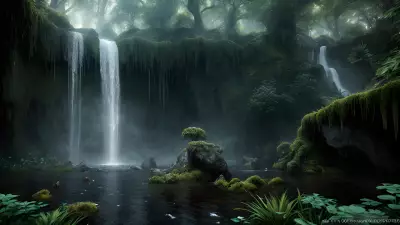 Whispers in the Enchanted Waterfall Enter the Oracle's Realm