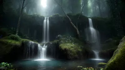 Whispers in the Enchanted Waterfall Enter the Oracle's Realm