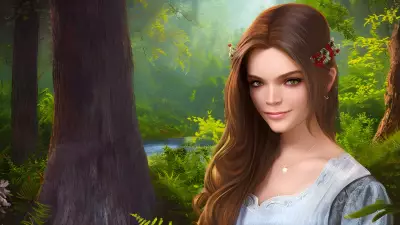Enchanted Youth   Secluded Forest Portrait