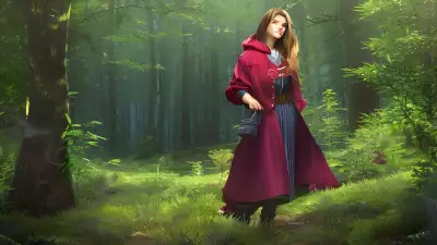 Enchanted Youth   Secluded Forest Portrait