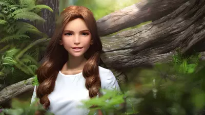 Enchanted Youth   Secluded Forest Portrait