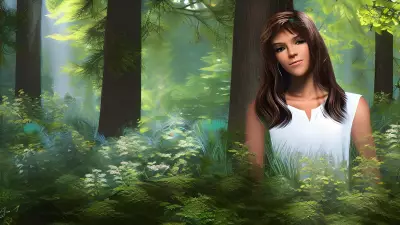 Enchanted Youth   Secluded Forest Portrait