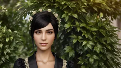 Diversity Portrait A Victorian Garden Inspired by Marcello Baldari