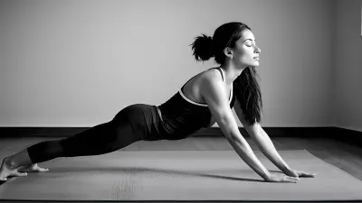 Exquisite Stillness Black and White Portraits in a Serene Yoga Studio