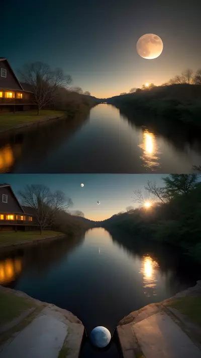 Illuminating Water Bridging Art and Science with the Reflection of the Moon