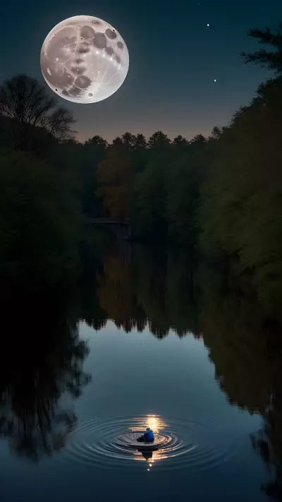 Illuminating Water Bridging Art and Science with the Reflection of the Moon